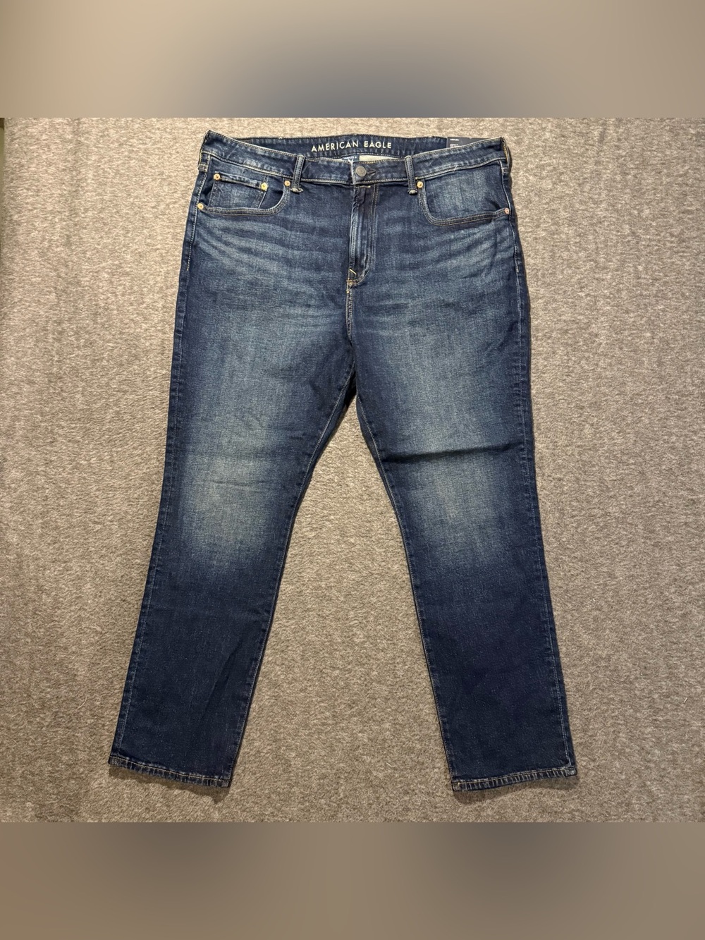 American Eagle Jeans Mens 40x30 blue Athletic Fit Airflex Stretch Comfort NWT